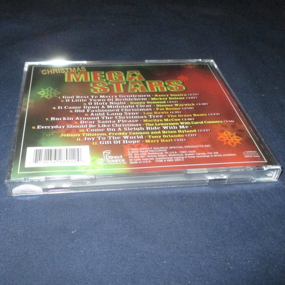 Christmas Mega Stars (CD, 2003, Direct Source Special Products) - Picture 3 of 3